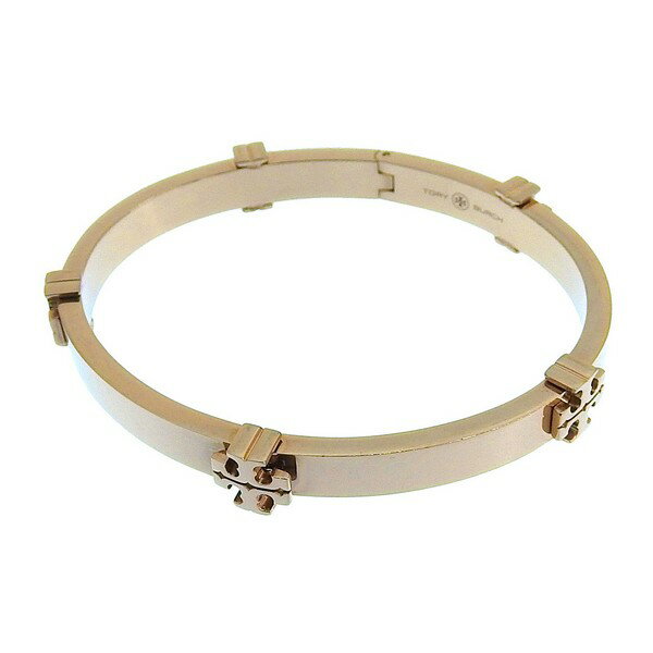 トリーバーチ アクセサリー レディース バングル アウトレット ピンクゴールド CLASSIC LOGO HINGE BANGLE 145434-654M TO...