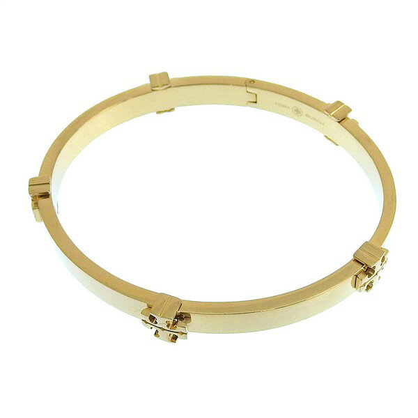トリーバーチ アクセサリー レディース バングル アウトレット ゴールド CLASSIC LOGO HINGE BANGLE 145434-720L TORY ...