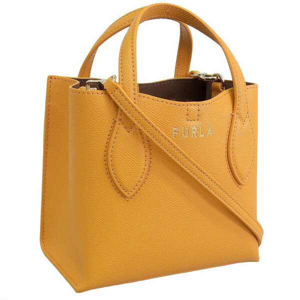 フルラ バッグ レディース ハンドバッグ アウトレット品 レザー イエロー ERA MINI TOTE WE00398BX03062783S FURLA