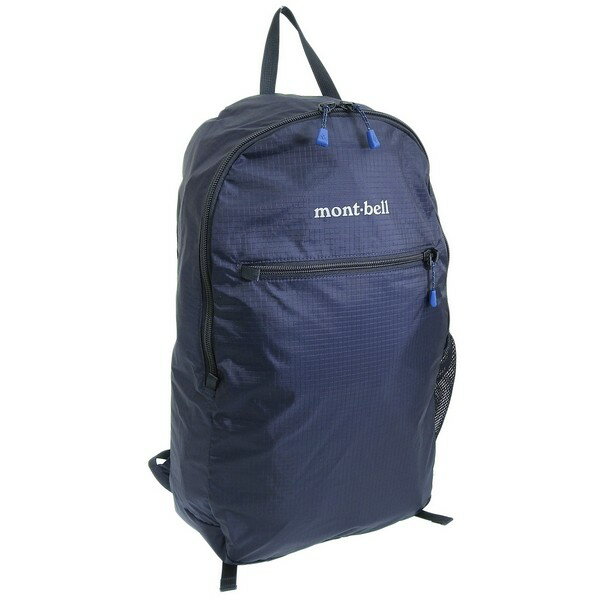 モンベル バッグ メンズ レディース リュックサック 18L ナイロン ネイビー Pocketable Light Pack 18 R18PLPNV mont-bell A4対応