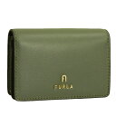 フルラ 小物 レディース カードケース アウトレット レザー グリーン FURLA CAMELIA-CARD CASE M WP00370AX07330J000...