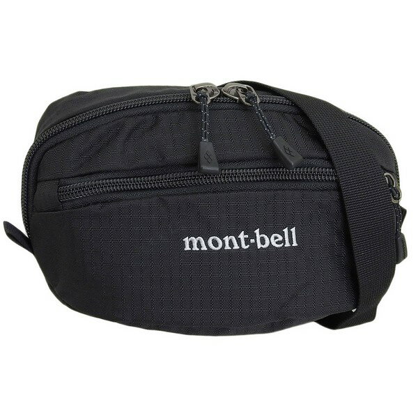 モンベル バッグ メンズ レディース ボディバッグ Sサイズ 0.8リットル ブラック Delta Gusset Pouch S DGP-RSBK mont-bell