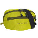モンベル バッグ メンズ レディース ボディバッグ Sサイズ 0.8リットル イエロー Delta Gusset Pouch S DGP-RSCYL mont-...