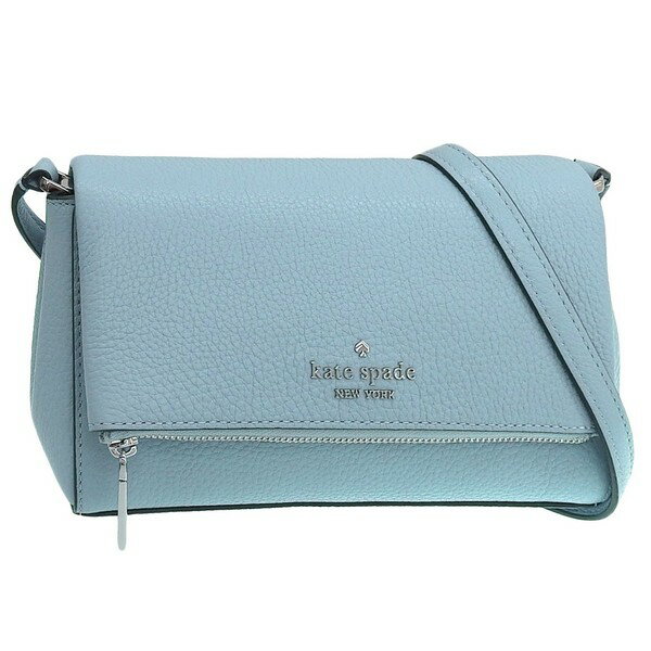 ケイトスペード バッグ レディース ショルダーバッグ アウトレット レザー ブルー LEILA FLAP ZIP CB KE487-403 KATE SPADE