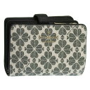 ケイトスペード 財布 レディース 二つ折り財布 アウトレット ブラック SPADE FLOWER SPADE FLOWER KG488-001 KATE SPADE