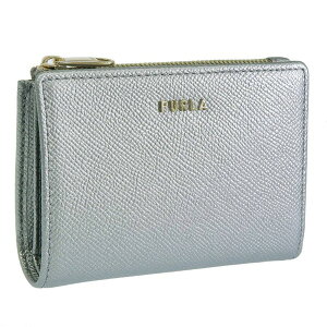 フルラ 財布 レディース 二つ折り財布 アウトレット品 レザー シルバー CLASSIC S BI FOLD S Z/W WALLET PCK5CL0BX0342Y3000 FURLA