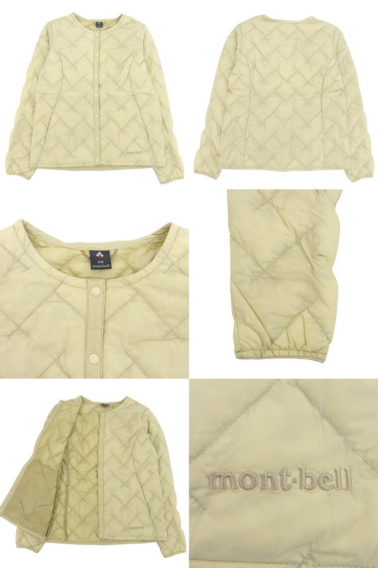 モンベル 衣類 レディース ダウンジャケット S ナイロン アイボリー Superior Down Round NeckSeries RS1101667IV mont-bell