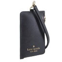 ケイトスペード 小物 レディース カードケース アウトレット ブラック madison crd cse lnyrd KC573-001 KATE SPADE