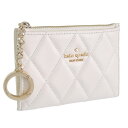 ケイトスペード 小物 レディース カードケース アウトレット レザー ホワイト carey sm card hldr KG426-101 KATE SPADE