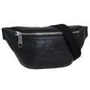 グッチ バッグ メンズ レディース ボディバッグ アウトレット GG レザー ブラック BELTBAG 6585821W3CN1000 GUCCI