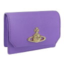 ヴィヴィアンウエストウッド 小物 レディース カードケース アウトレット サフィアーノ パープル BUSINESS CARD HOLDER 5115002DWS000BJ405 VIVIENNE WESTWOOD