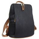 【リンネル 掲載品】 リンレ バッグ レディース リュックサック ブラック DK-5058BLACK RINRE