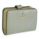 フルラ 財布 レディース 二つ折り財布 アウトレット レザー グレー×ベージュ FURLA CAMELIA S COMPACT WALLET WP00315ARE0003573S FURLA(4)