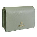フルラ 小物 レディース カードケース アウトレット レザー グレー×ベージュ FURLA CAMELIA BUSINESS CARD CASE WP00408...