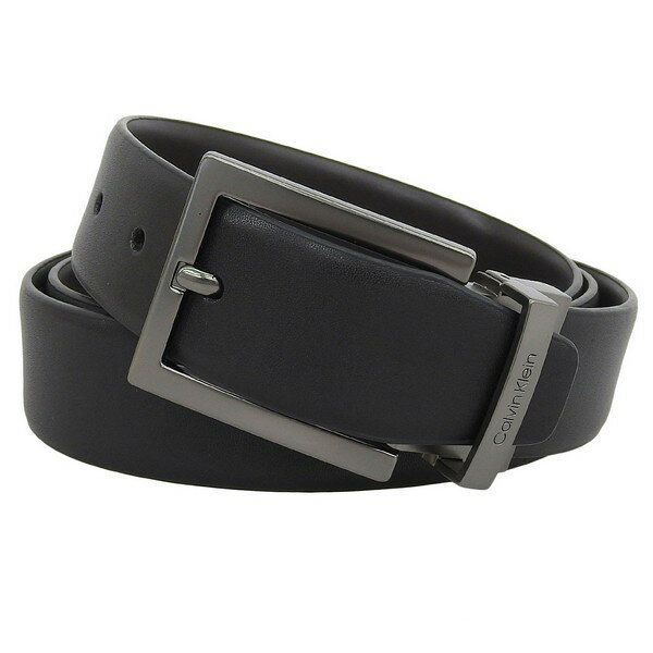 カルバンクライン 小物 メンズ ベルト リバーシブル 44/110 レザー ブラック ブラウン 11CK020015 CALVIN KLEIN
