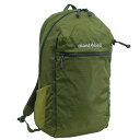 モンベル バッグ メンズ レディース リュックサック ナイロン グリーン ガルワール パック 20 1133209THYM mont-bell A4対応