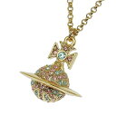 ヴィヴィアンウエストウッド アクセサリー レディース ネックレス アウトレット ゴールド×マリン JACK SMALL ORB NECKLACE 6302039U02R517 VIVIENNE WESTWOOD