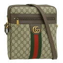 グッチ バッグ メンズ ショルダーバッグ アウトレット ベージュ×ブラウン O MESSENGER BAG 77988996IWT8745 GUCCI(4)