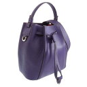 フルラ バッグ レディース 2WAY ショルダーバッグ ハンドバッグ アウトレット レザー パープル FURLA MIASTELLA-BUCKET S BAG ...