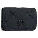 トリーバーチ 財布 レディース カードケース アウトレット ブラック WILLA MATTE CARD CASE 150057-001 TORY BURCH