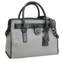 マイケルコース バッグ レディース トートバッグ レザー グレー HMLTN FRENCH BINDING EW SATCHEL 30F5THVS2T-531 ...