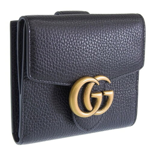グッチ 財布 レディース 二つ折り財布 アウトレット レザー ブラック O WWL MARMONT 782749A7M0T1000 GUCCI グッチ 財布 レディース 二つ折り財布 アウトレット レザー ブラック O WWL MARMONT 782749A7M0T1000 GUCCI
