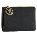 ルイヴィトン 財布 レディース 二つ折り財布 モノグラム・アンプラント ブラック ポルトフォイユ・リサ M83365 LOUIS VUITTON