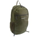モンベル バッグ メンズ レディース リュックサック ナイロン カーキ ポケッタブル ライトパック 20 1133471KH mont-bell A4対応(4)