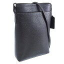 コーチ バッグ メンズ ショルダーバッグ アウトレット レザー ブラック CAH97QBBK COACH