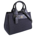 コーチ バッグ レディース 2WAYバッグ ショルダーバッグ アウトレット キャンバス ブラック CAL03IMBLK COACH