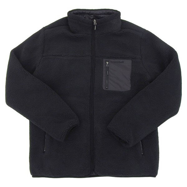 モンベル 衣類 メンズ レディース ボアフリース リバーシブル ジャケット XS ブラック ML3EWUJF262BK85 mont-bell