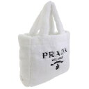 プラダ バッグ レディース トートバッグ アウトレット ホワイト SPUGNA SHOPPING 1BG130 2DXO F0964 BIANCO+NERO PRADA A4対応
