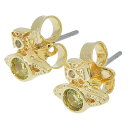 ヴィヴィアンウエストウッド アクセサリー レディース ピアス ゴールド×グリーン 6201022002R714 VIVIENNE WESTWOOD