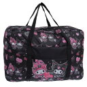 サンリオ バッグ レディース ボストンバッグ ブラックマルチ マイメロディ クロミ MU 50th キャリーオンバッグ10 MU10 SANRIO A4対応