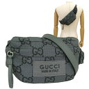 グッチ バッグ メンズ ボディバッグ アウトレット ダークグレー×ブラック BELT BAG 767934FACPM1246 GUCCI