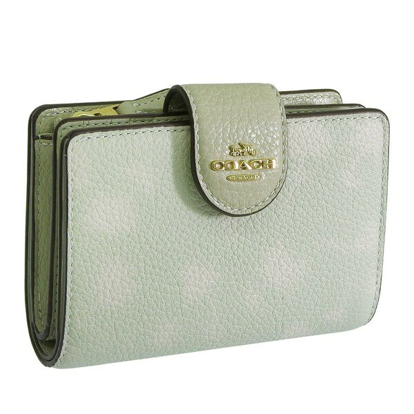 楽天市場】coach 財布 二つ折り（カラーグリーン）（財布・ケース