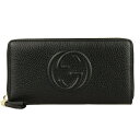 グッチ 財布 GUCCI ショップ袋付き ラウンドファスナー長財布 アウトレット SOHO 598187a7m0g1000 小銭入れ 札入れ 収納 レディース メンズ ブランド レザー ロゴ 送料無料 30日間返品保証 父の日ギフト