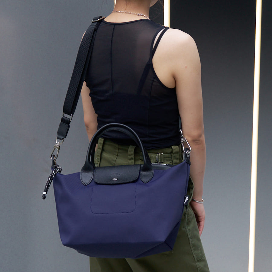 ロンシャン バッグ レディース 2WAY ハンドバッグ ナイロン ネイビー LE PLIAGE GREEN ENERGY 1512-HSR-006 LONGCHAMP