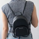 マイケルコース バッグ レディース リュックサック アウトレット レザー ブラック JAYCEE 35T2S8TB1L-BLACK MICHAEL KORS