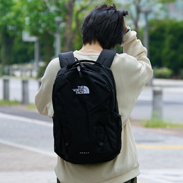 ノースフェイス リュック VAULT バッグ THE NORTH FACE バッグ バックパック リュックサック メンズ nf0a3vy2-jk3-black ▲厳選▲のサムネイル