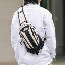 ノースフェイス バッグ メンズ レディース ボディバッグ ブラック×ライトベージュ BIG SHOT ONE WAY NN2PQ11B-LBE THE NORTH FACE(4)