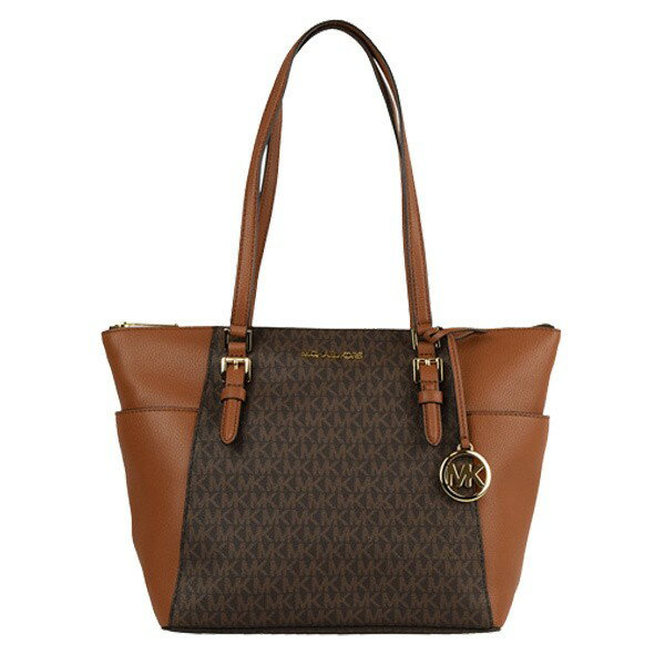 マイケルコース バッグ M. MICHAEL KORS トートバッグ アウトレット CHARLOTTE 35t0gcft3b-brown かば..