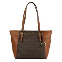 マイケルコース バッグ M. MICHAEL KORS トートバッグ アウトレット CHARLOTTE 35t0gcft3b-brown かばん 通勤 通学 肩掛け レディース ブランド レザー 革 PVC 30日間返品保証 代引手数料無料 母の日ギフト