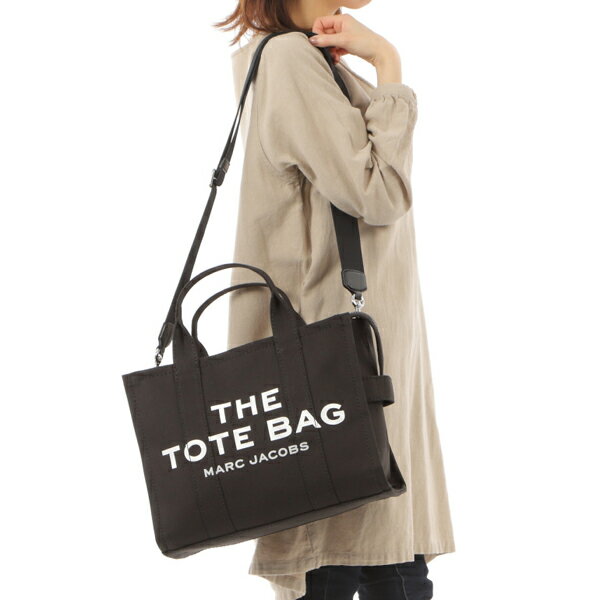 マークジェイコブス MARC JACOBS 2WAYショルダーバッグ m0016161-001 | 鞄 A4 大容量 旅行 通勤 通学 レディース ブランド コットン 送料無料 30日間返品保証 代引手数料無料 福袋のサムネイル