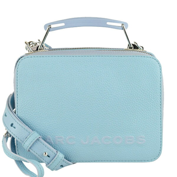 マークジェイコブス MARC JACOBS 2WAYショルダーバッグ アウトレット m0016218-458-zz ライトブルー レザー 金具シルバー