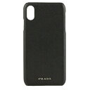 プラダ PRADA iPhone XS Max ケース 携帯ケース スマホケース メンズ アウトレット 2zh083stra-nero-zz