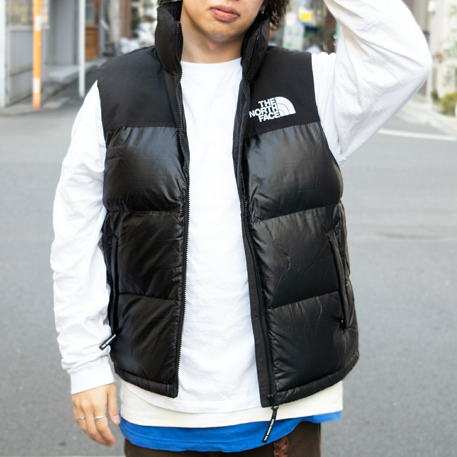 THE NORTH FACE ノースフェイス NUPTSE ON BALL VEST ヌプシ オンボール ベスト Lサイズ メンズ レディース