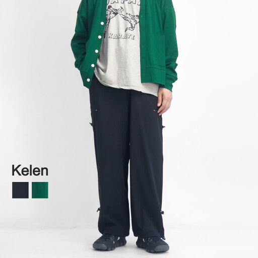 KELEN ケレン IAGGO ストレッチナイロン ユーティリティーイージーパンツ メンズ KELEN ケレン IAGGO ストレッチナイロン ユーティリティーイージーパンツ メンズ