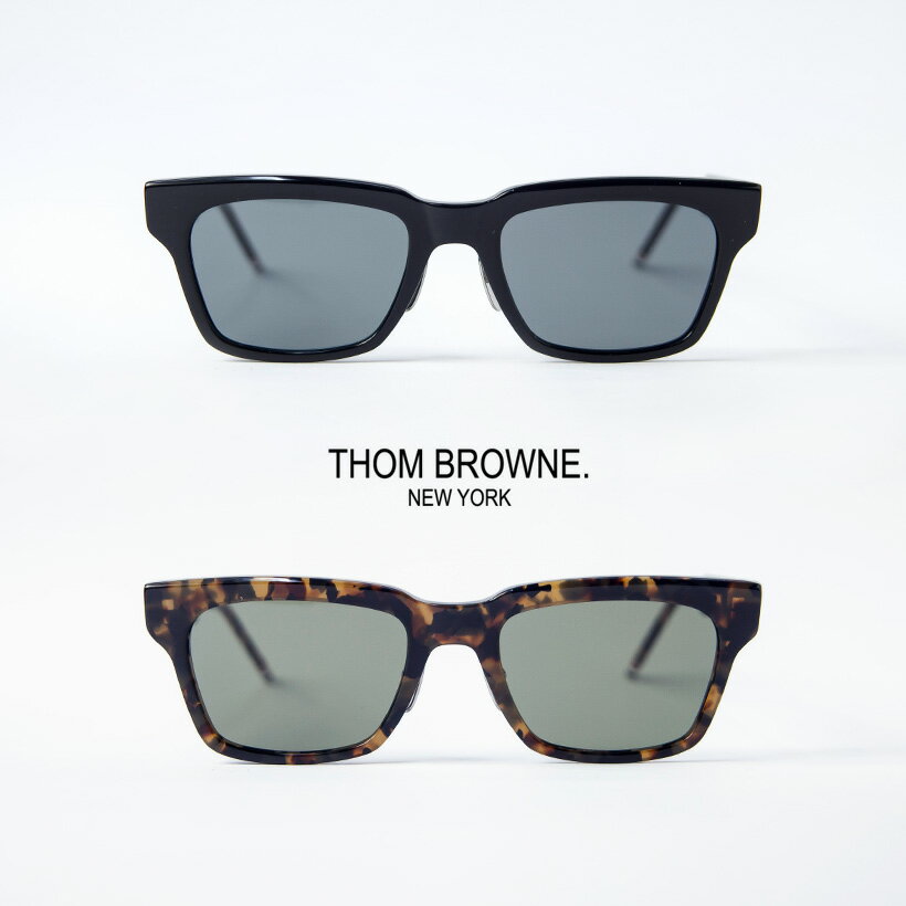 トム・ブラウン サングラス メンズ THOM BROWNE トムブラウン TBS-418 スクエアサングラス 54サイズ
