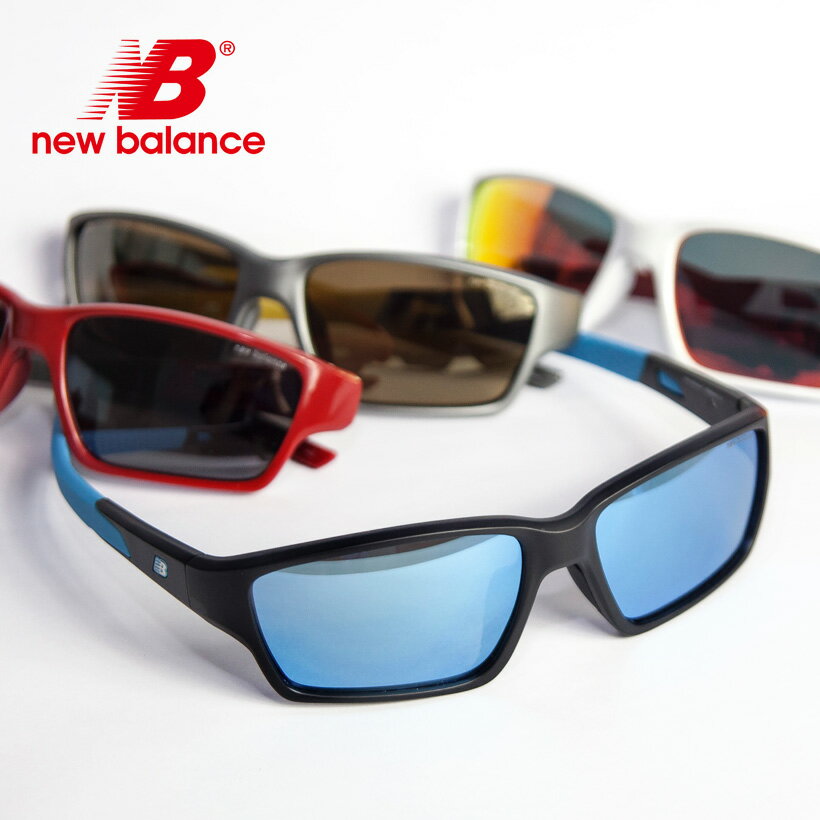 new balance ニューバランス ウェリントンスポーツサングラス ミラーサングラス NB08039